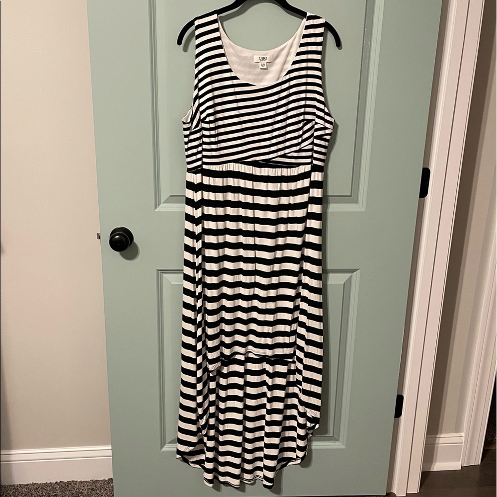 High/low maxi dress